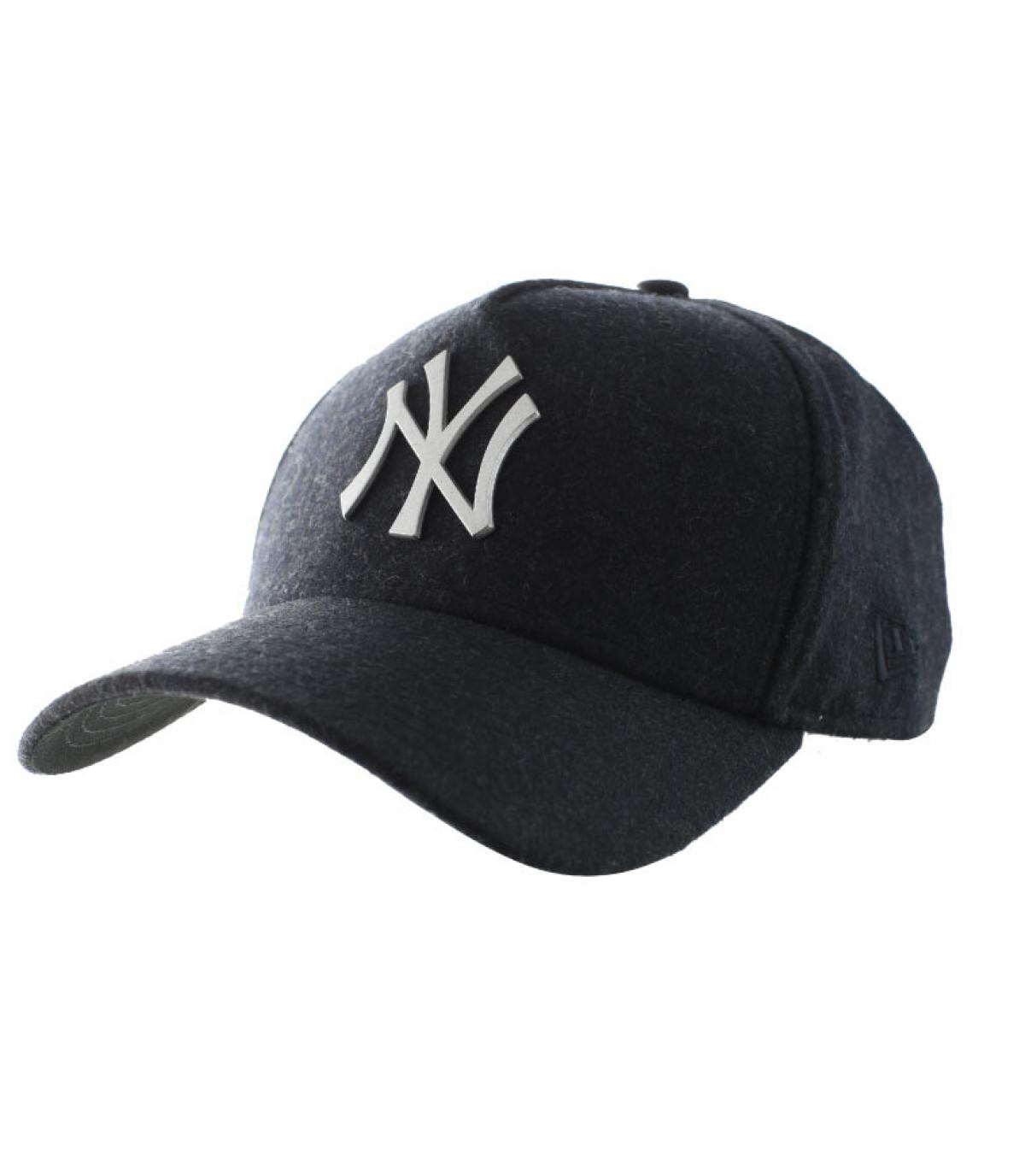 Trucker NY Melton Metal black New Era Trucker NY Melton Metal black New Era